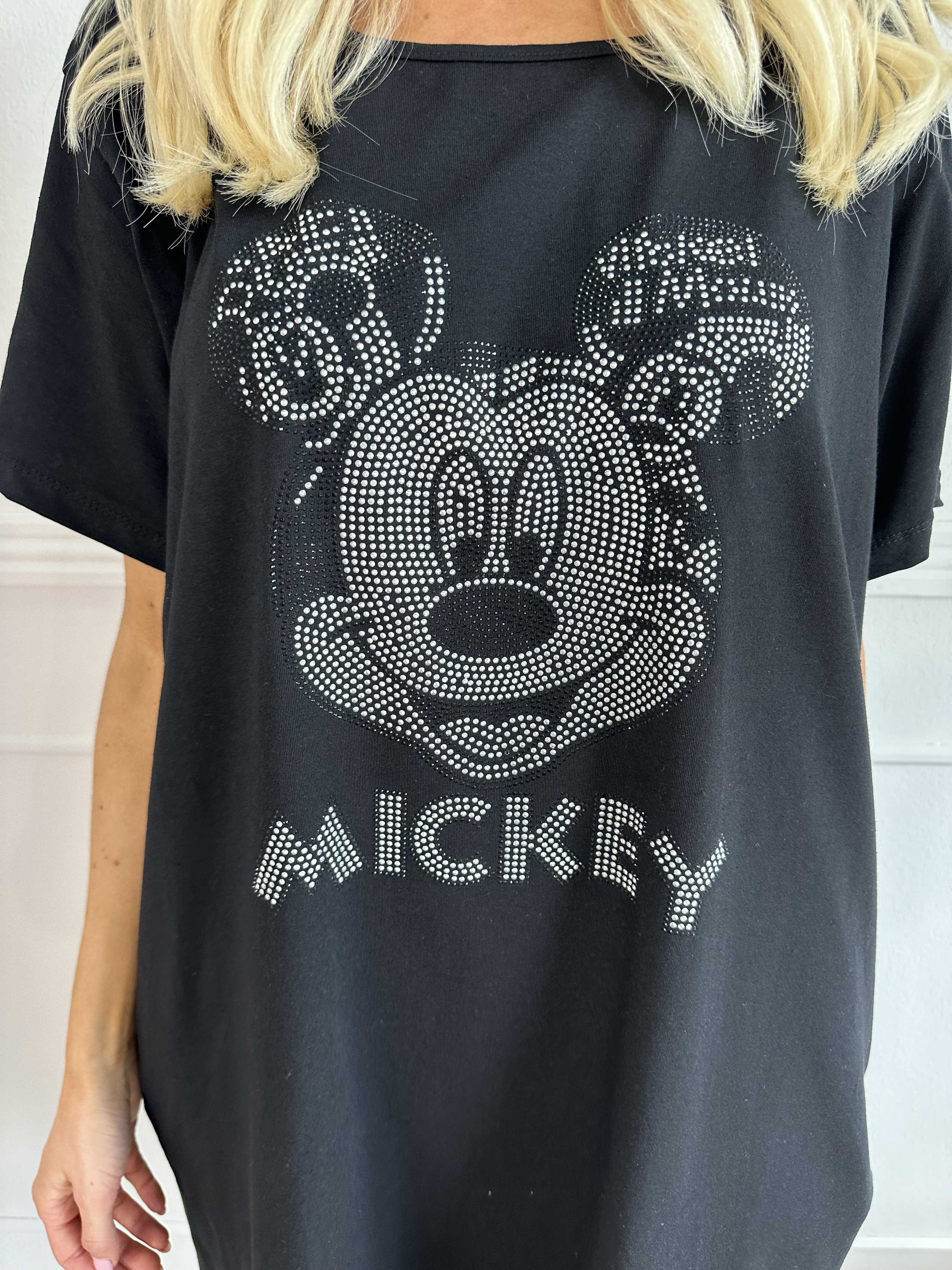 Mickey Dress - T-shirt kjole i bomuld med similisten